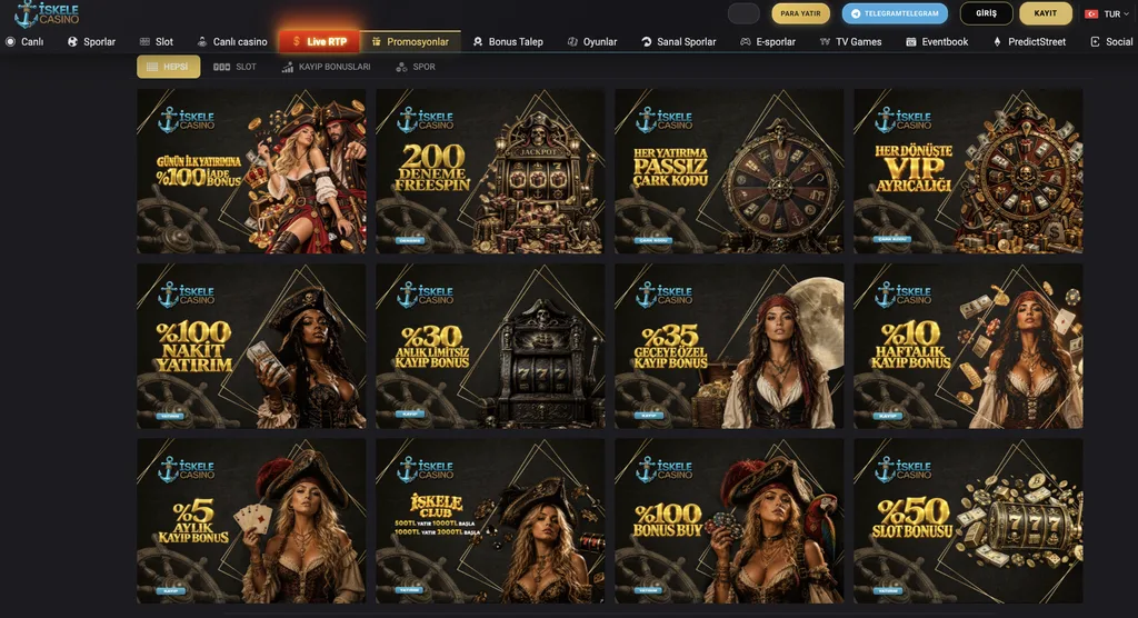 İskeleCasino Promosyonlar